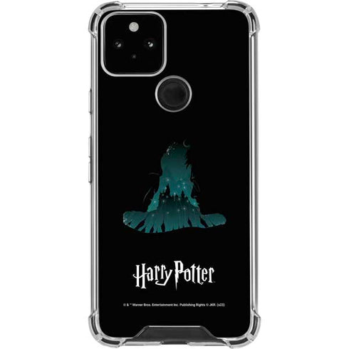 Wizarding World Harry Potter Hats and Hogwarts Google Pixel 5 Clear Case